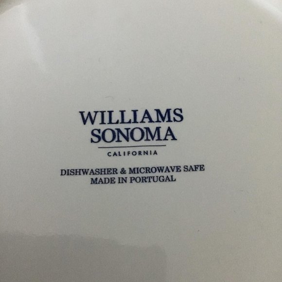 Williams Sonoma California Porto Appetiser Porcelain Plate - Picture 2 of 8